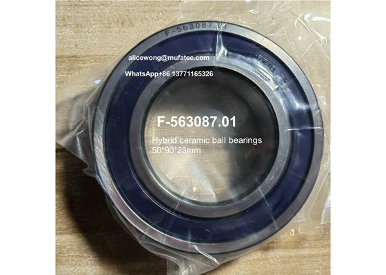 F-563087.01 高速セラミックボールベアリング サーボモーターベアリング 50*90*23mm