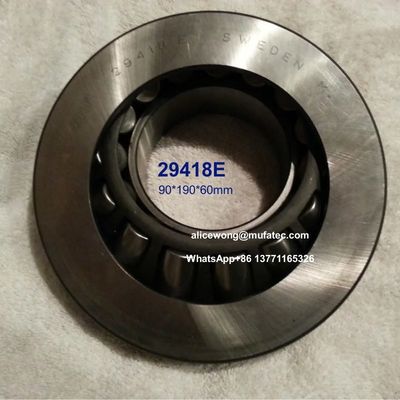 29418E 球状のローラー推力ベアリング 重用ベアリング 90*190*60mm