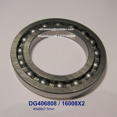 DG406808-PRP 16008X2 自動車用軸承 標準ではない深溝球軸承 40x68x7.5mm