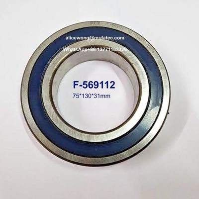 サーボモーターバイク印刷機用セラミックベアリング F-569112 75*130*31mm